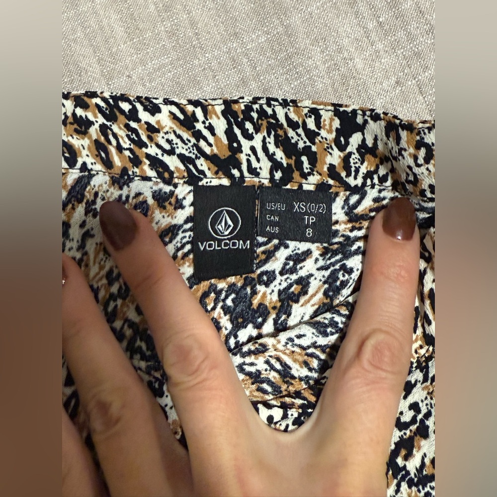 Volcom Multicolor Patterned Skirt - Picture 3 of 4